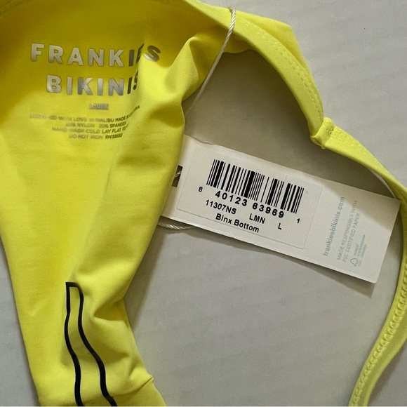 *SOLD* curtsy Frankie’s Bikinis Binx set in lemonade medium & large - Picture 9 of 13